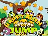 Happy alien jump